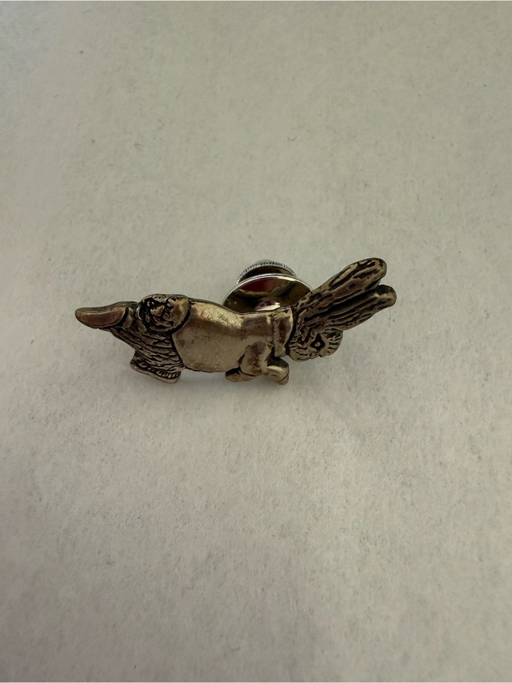 Vintage Brass Rabbit  Pin